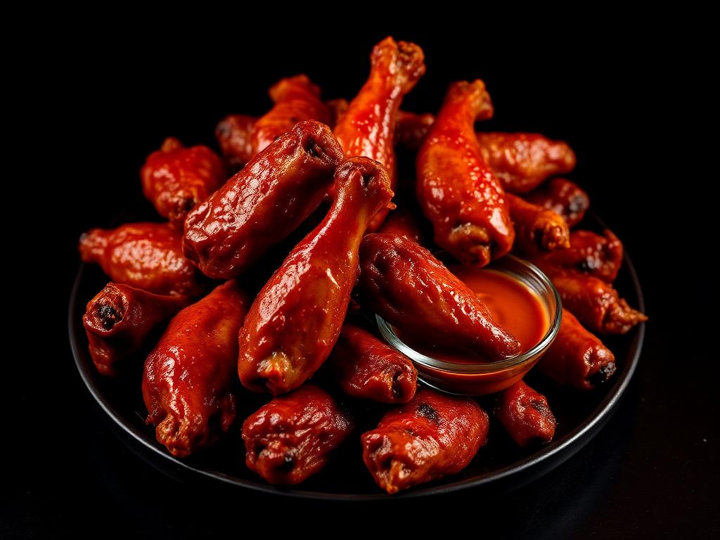 Ten Spicy Wings & Drink